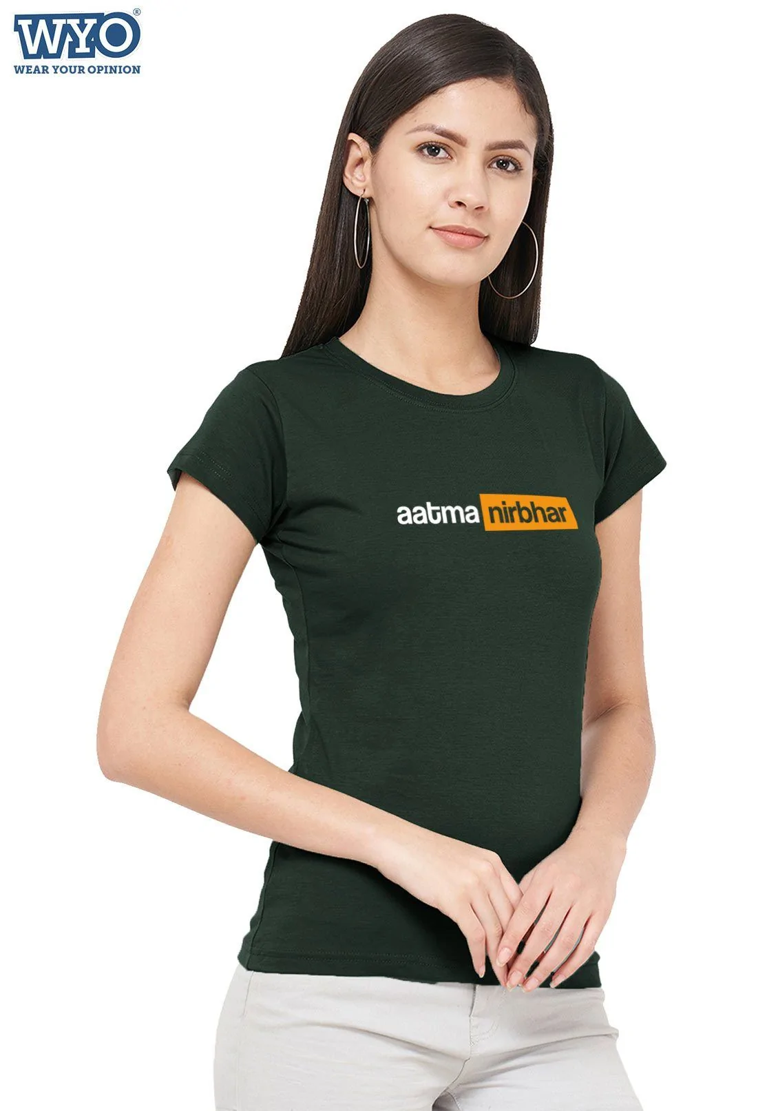 Aatma Nirbhar Women Tshirt