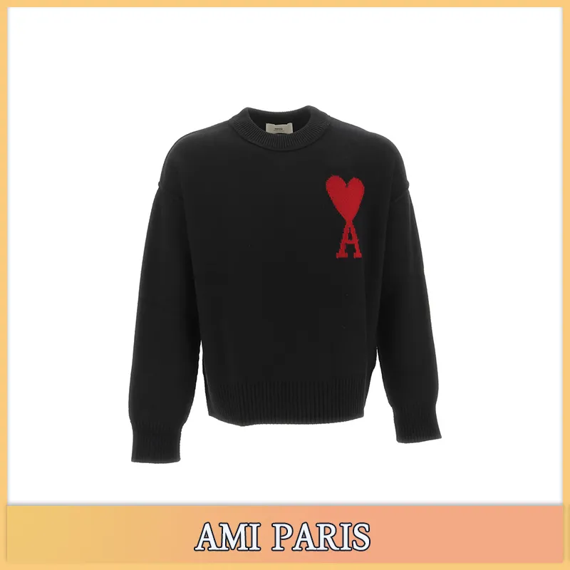 AMI PARIS  |Unisex Street Style Chain Cotton Logo Skater Style Designers