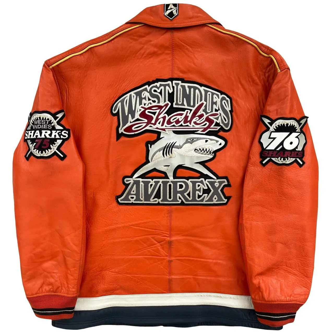 Avirex Leather Varsity Jacket