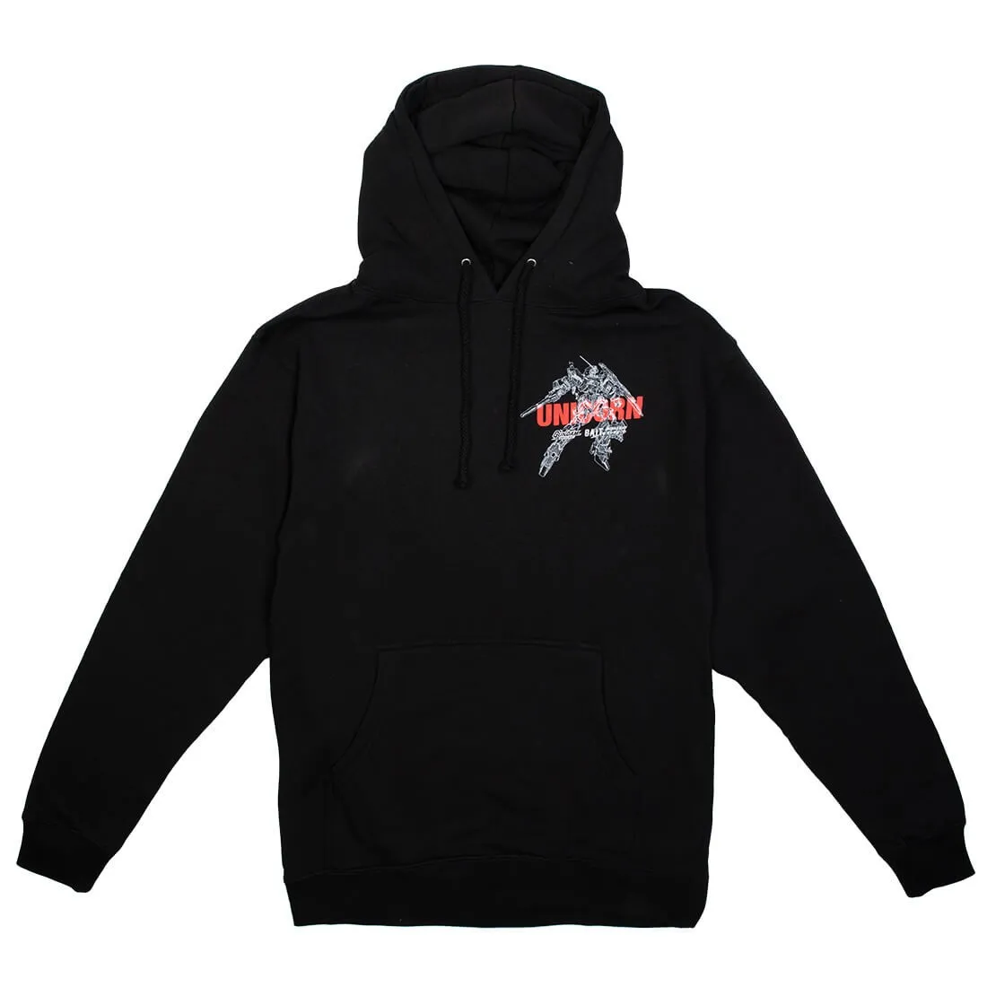 BAIT x Gundam Universe Men Unicorn Gundam Hoody (black)