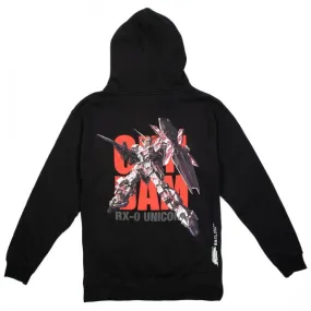 BAIT x Gundam Universe Men Unicorn Gundam Hoody (black)