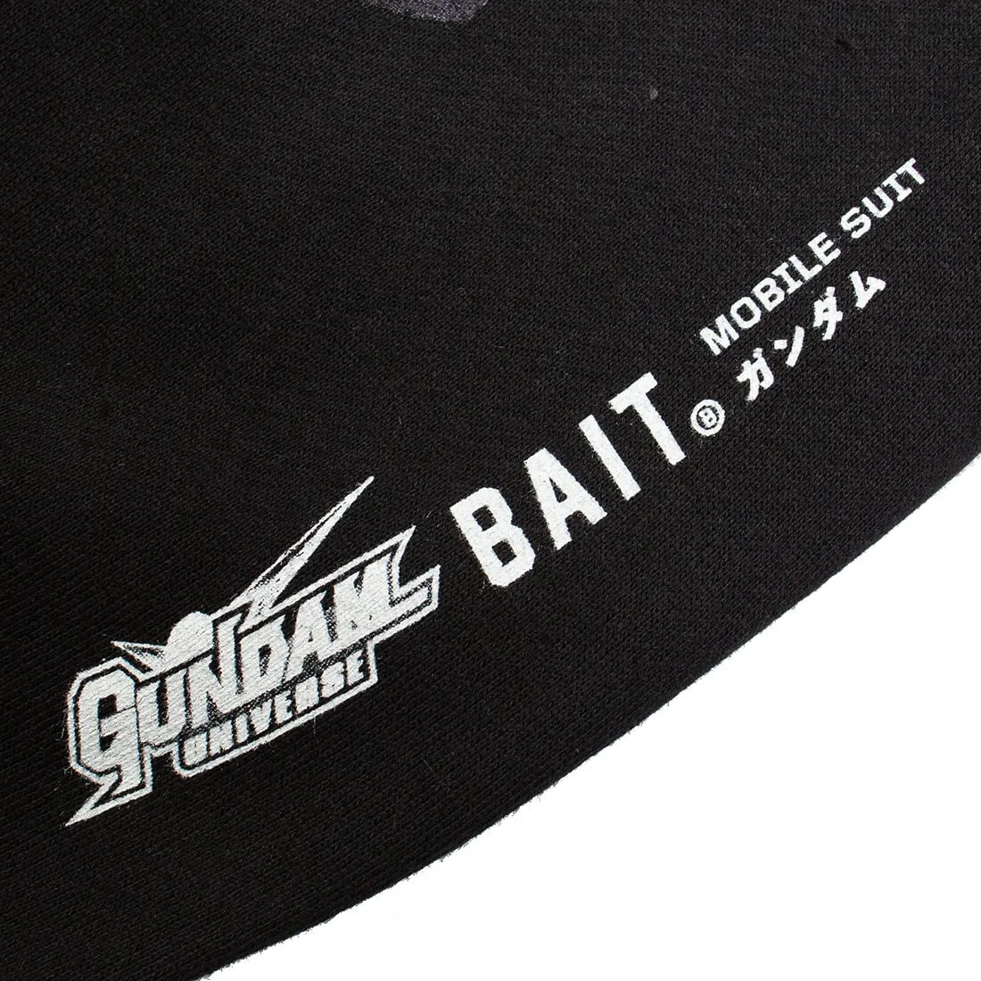 BAIT x Gundam Universe Men Unicorn Gundam Hoody (black)