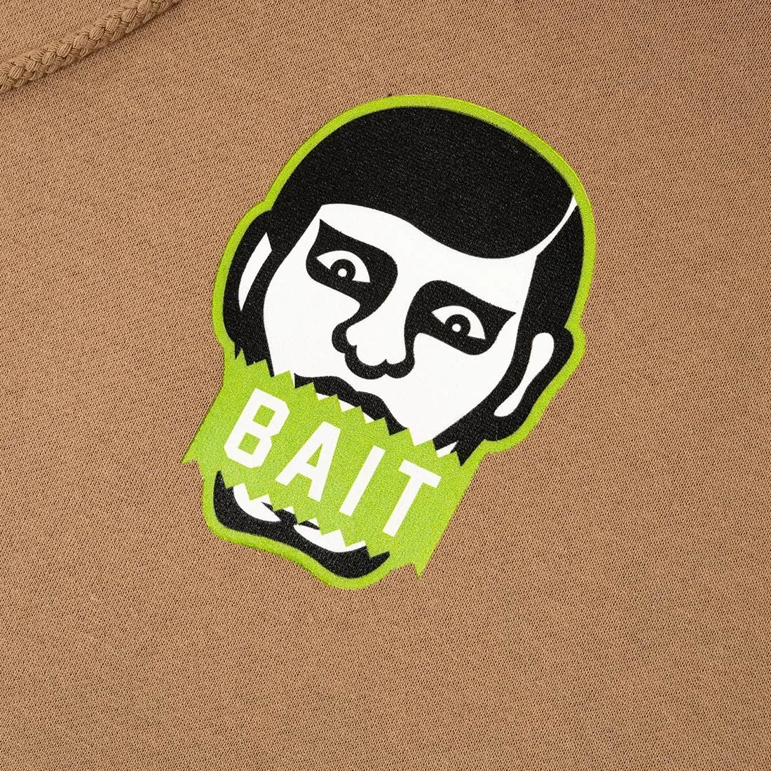 BAIT x Punk Drunkers Men Japanese Man Hoody (brown / sand)