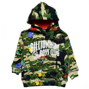 Billionaire Boys Club Little Kids Hidden Billions Hoody (army / reed)