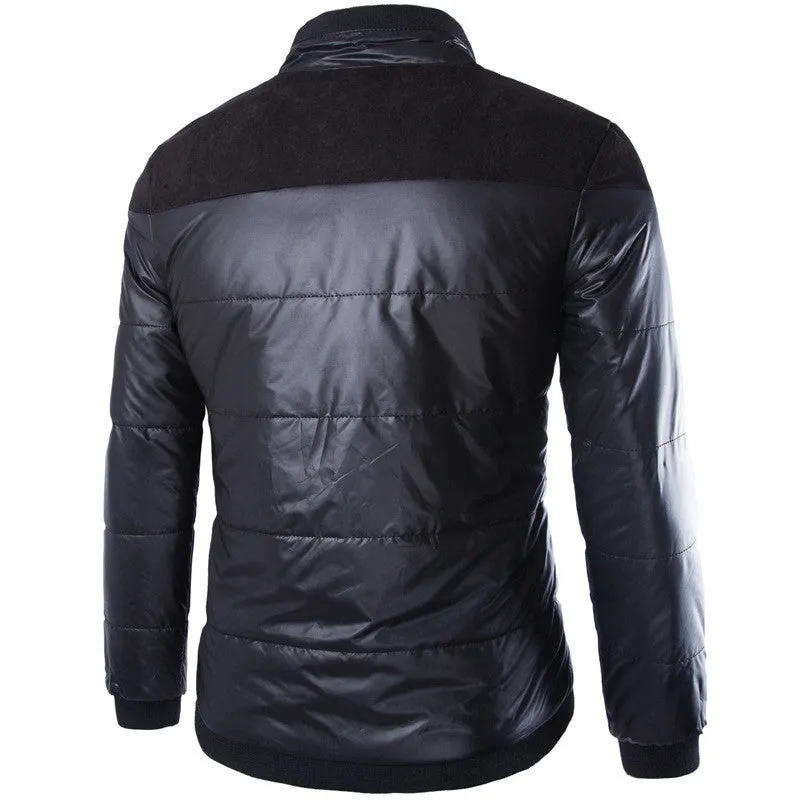 Black Color Men Jackets Men's Downs Jackets Men Outwears Slim Fit Casual Down Parkas Warm Jackets SM6