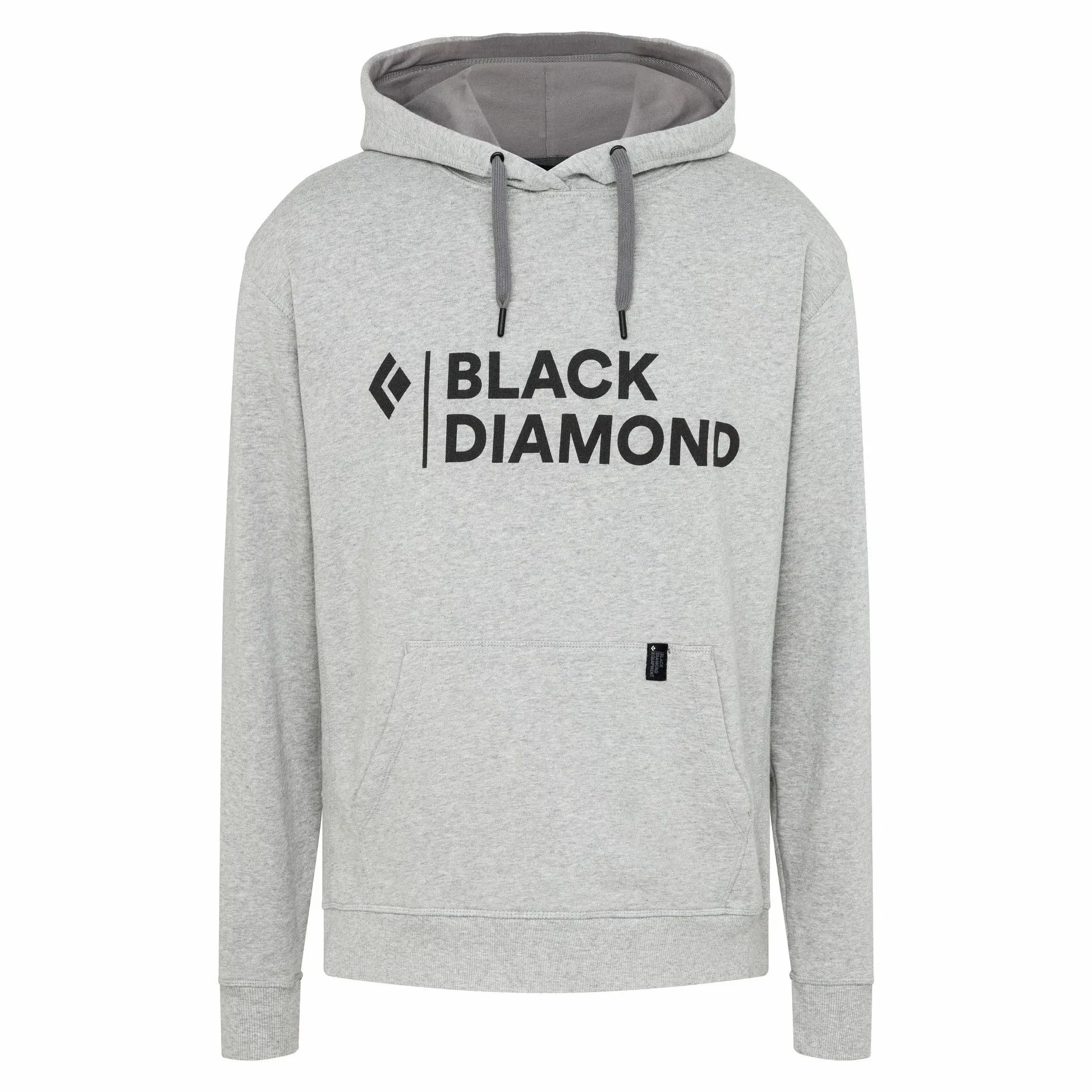 Black Diamond Men's Stacked Logo Hoody Nickel Heather | Buy Black Diamond Men's Stacked Logo Hoody Nickel Heather here