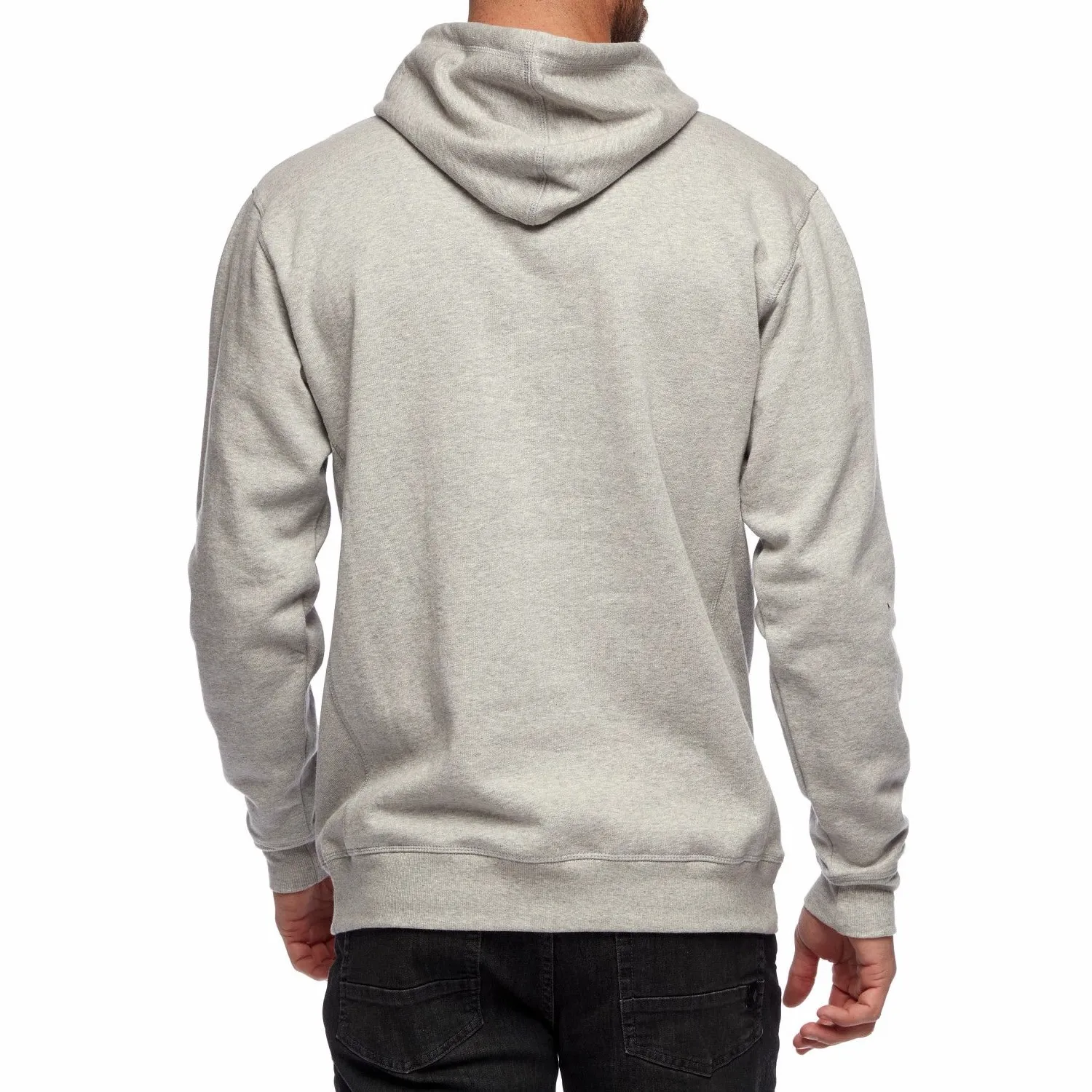 Black Diamond Men's Stacked Logo Hoody Nickel Heather | Buy Black Diamond Men's Stacked Logo Hoody Nickel Heather here