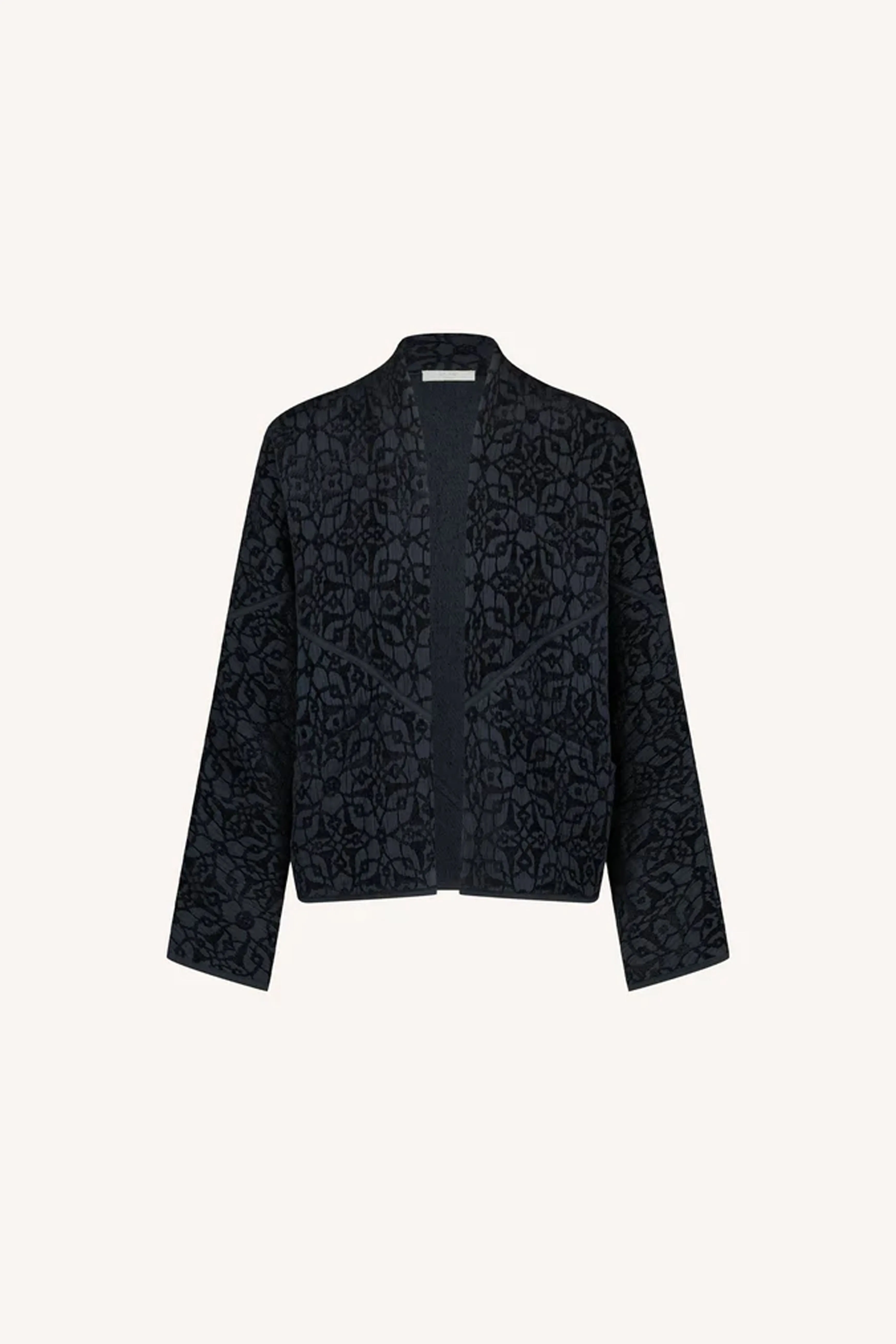 By-Bar Flora Jaquard Midnight Jacket