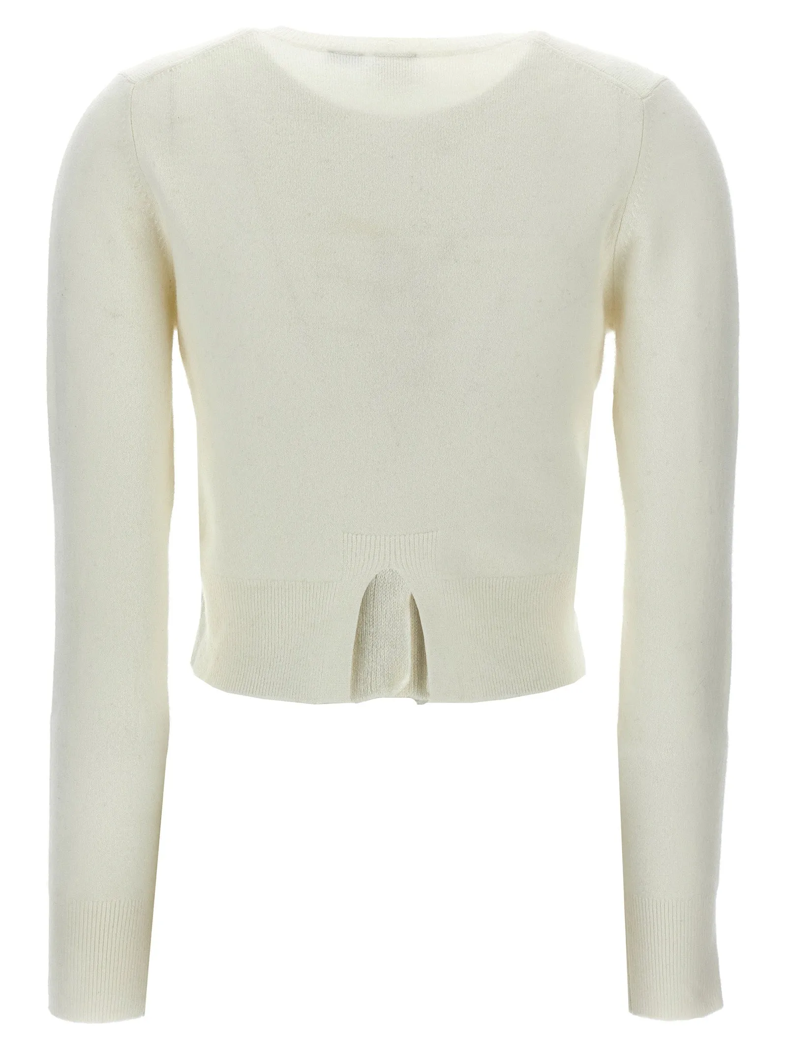 Carattere Sweater, Cardigans White