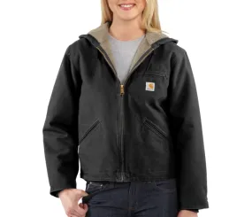 Carhartt Women's Sierra Sandstone Jacket Sherpa Lined #104292