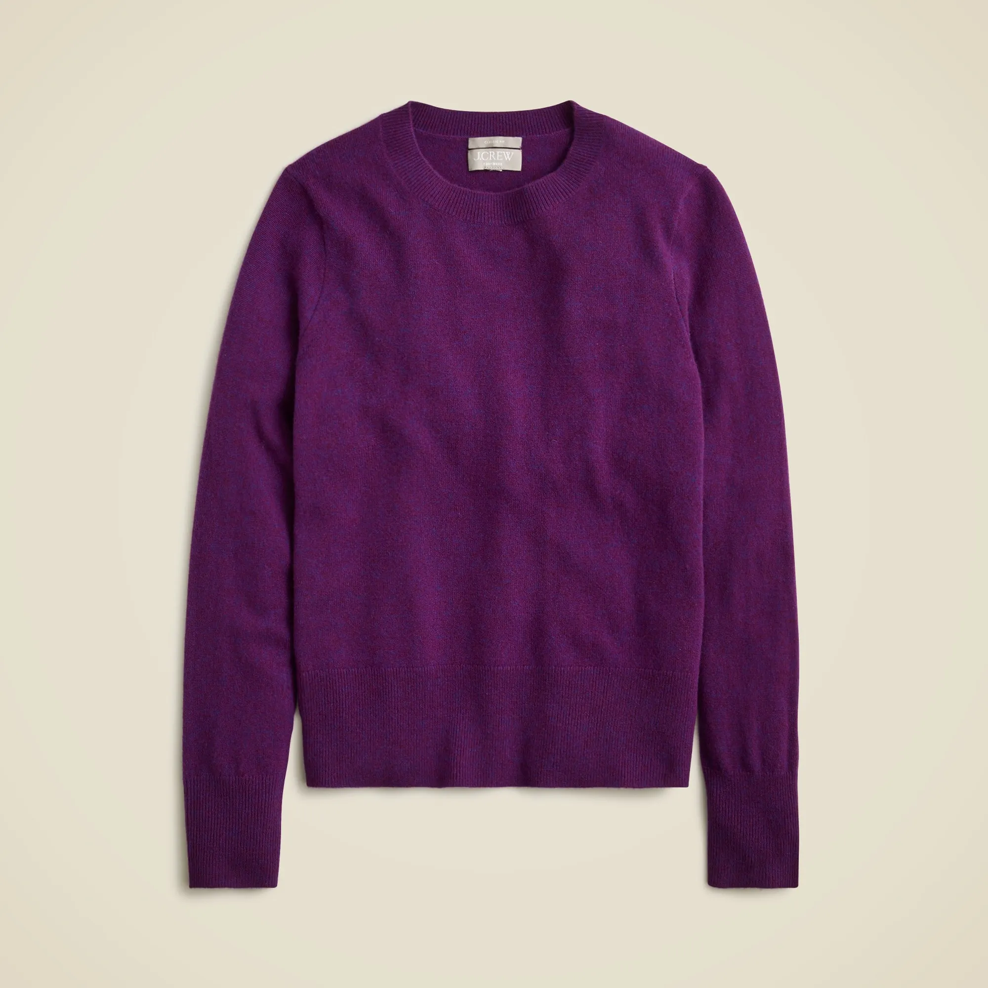 Cashmere classic-fit crewneck sweater