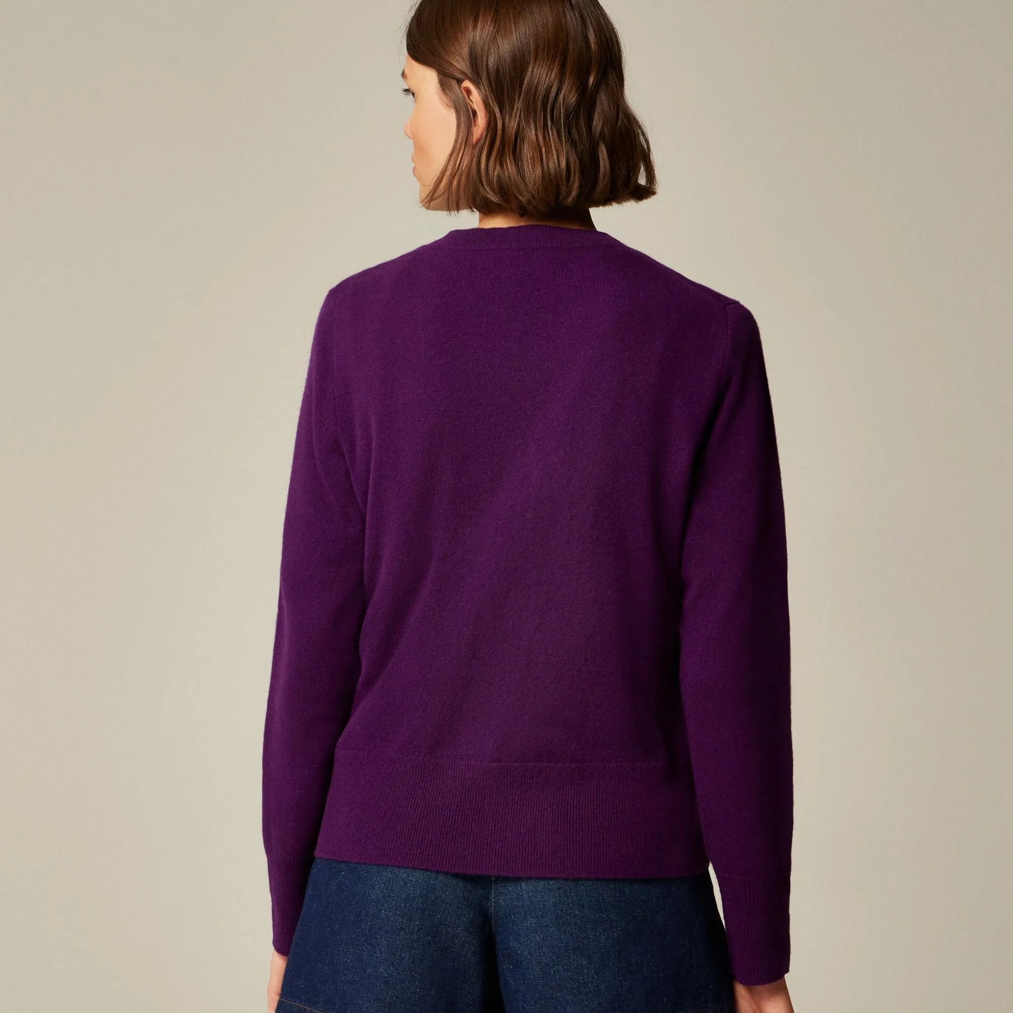 Cashmere classic-fit crewneck sweater