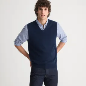 Cashmere sweater-vest