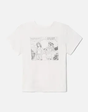 Classic Girl Power Tee - Vintage White