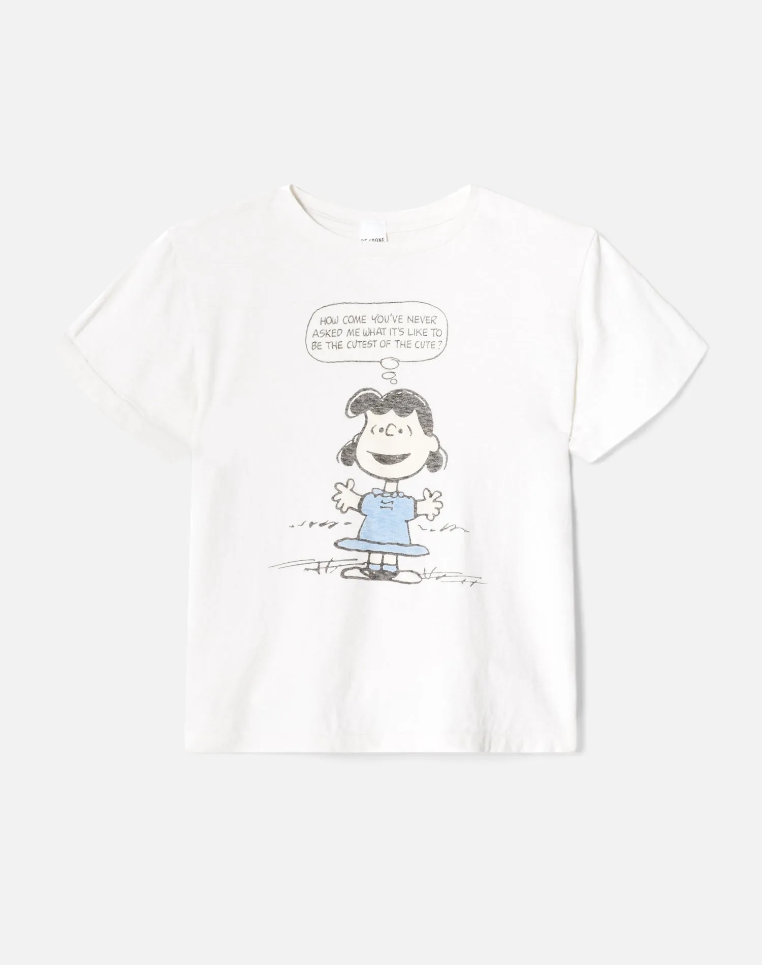 Classic Lucy Cute Tee - Vintage White