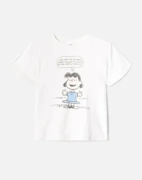 Classic Lucy Cute Tee - Vintage White