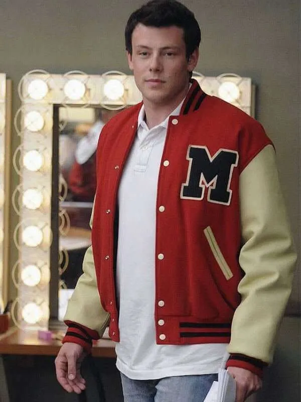 Cory Monteith Glee Letterman Jacket - New American Jackets