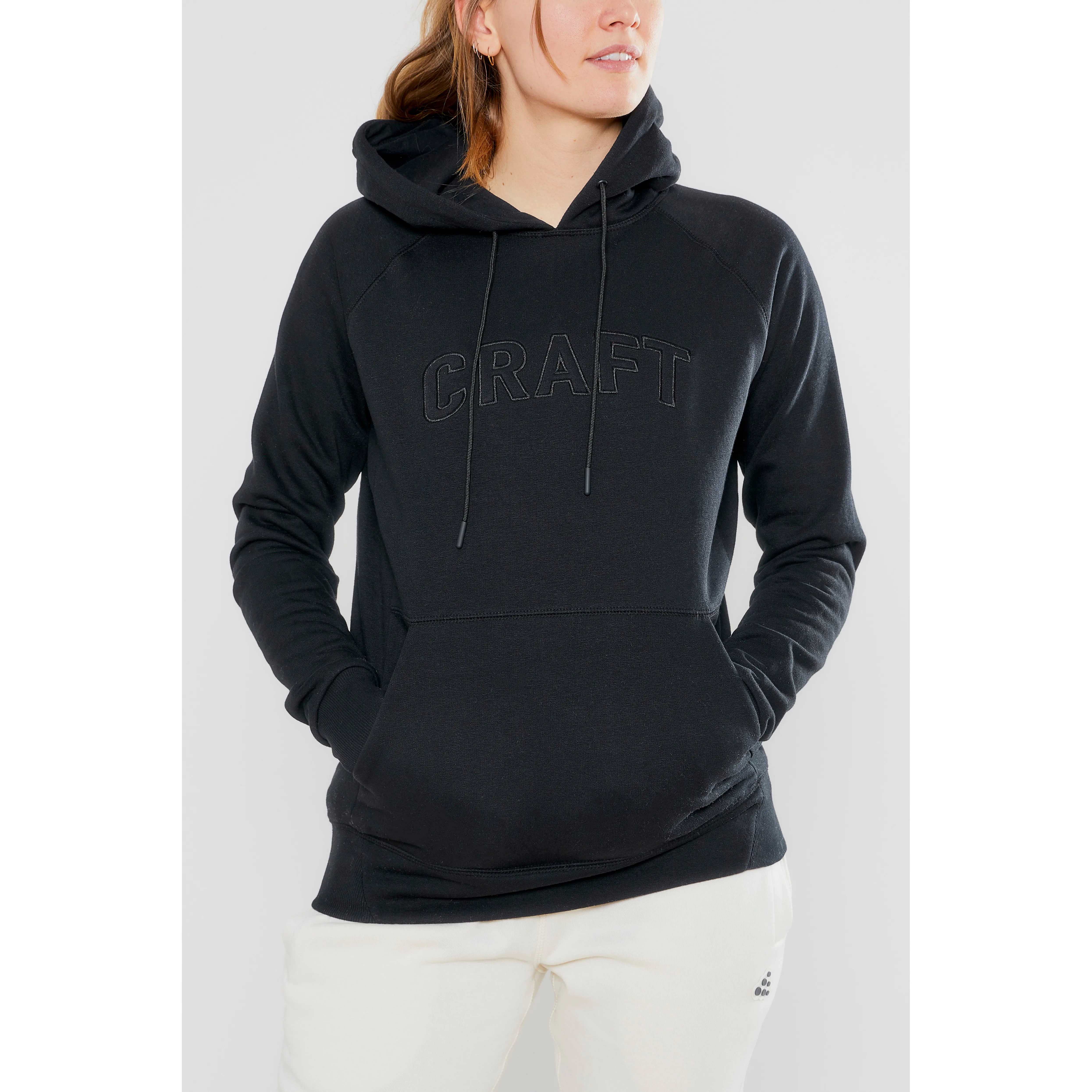 Craft Women's Overhead Logo Hoody Black | Buy Craft Women's Overhead Logo Hoody Black here | Outnorth