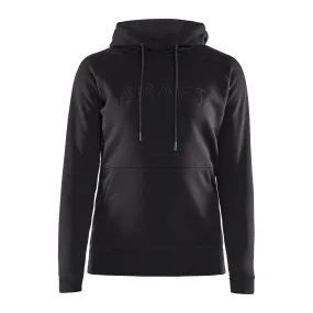 Craft Women's Overhead Logo Hoody Black | Buy Craft Women's Overhead Logo Hoody Black here | Outnorth