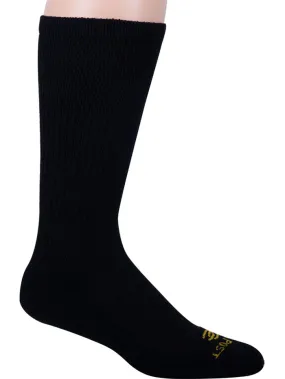 Dan Post DPCBCBK Mens Over The Calf Cowboy Socks Black