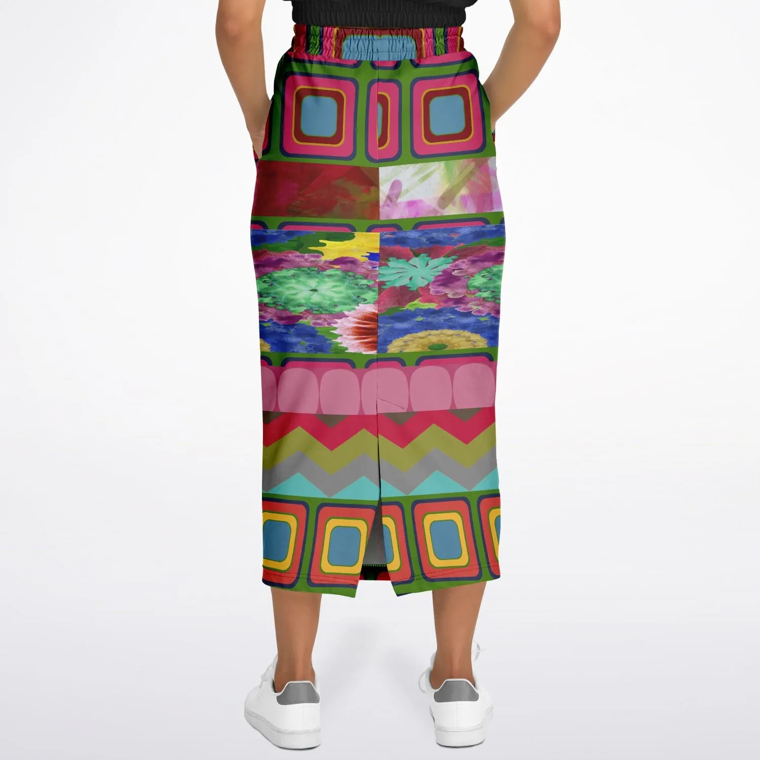 Dayglo Me Eco-Poly Long Pocket Skirt