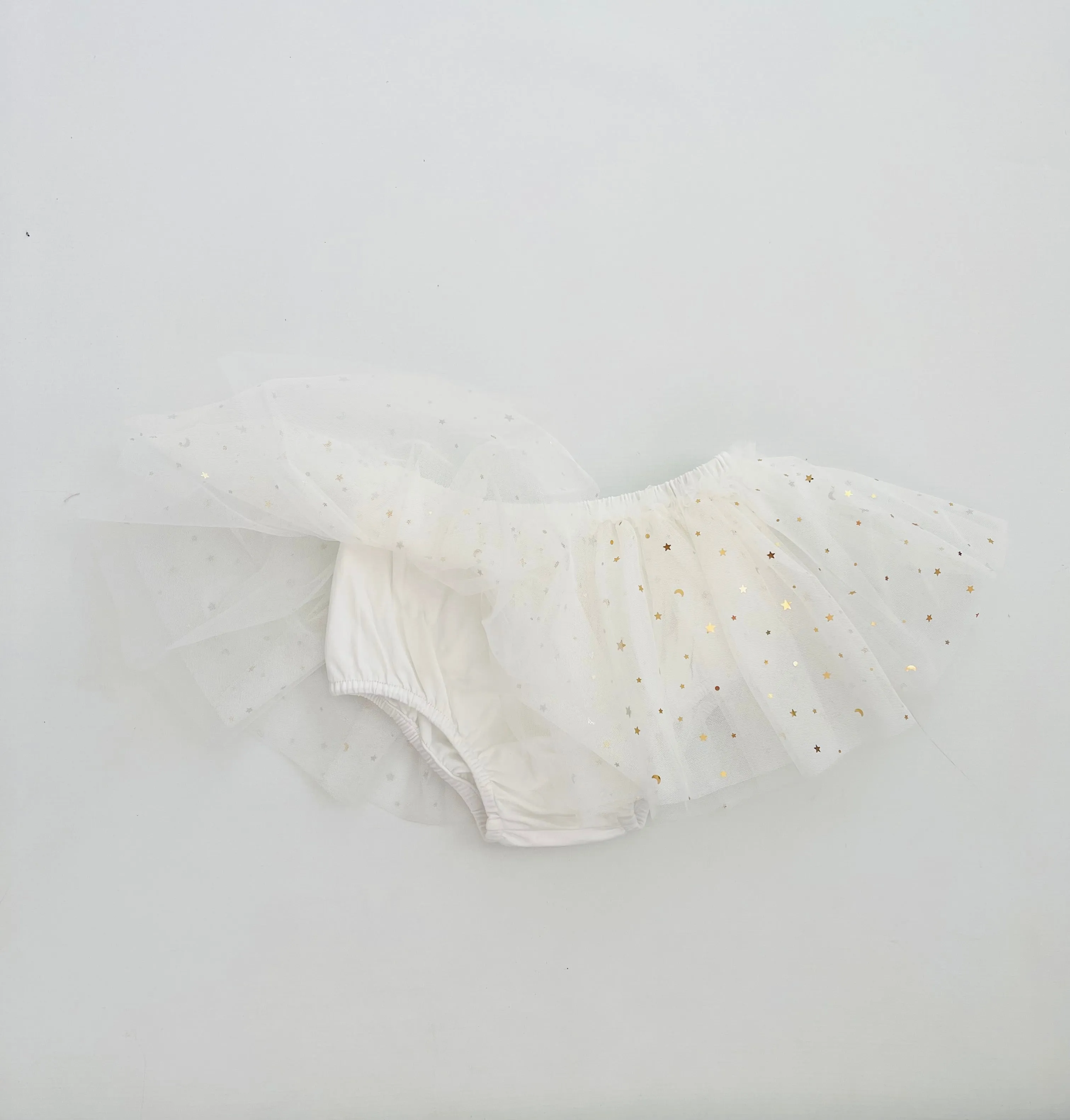 DOLLY STARS & MOON   TULLE TUTU BLOOMER white