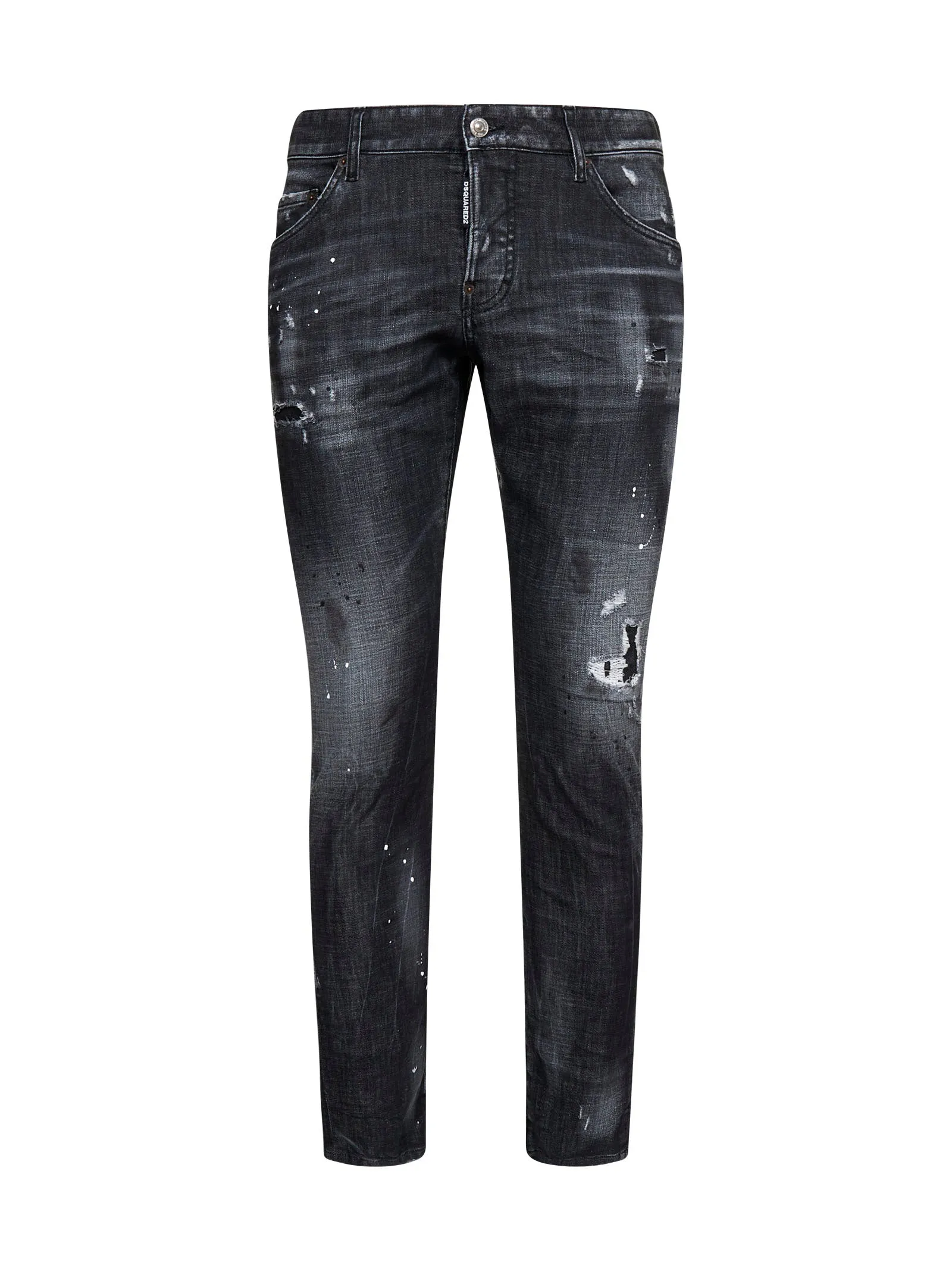 Dsquared2 Distressed Slim-Cut Jeans