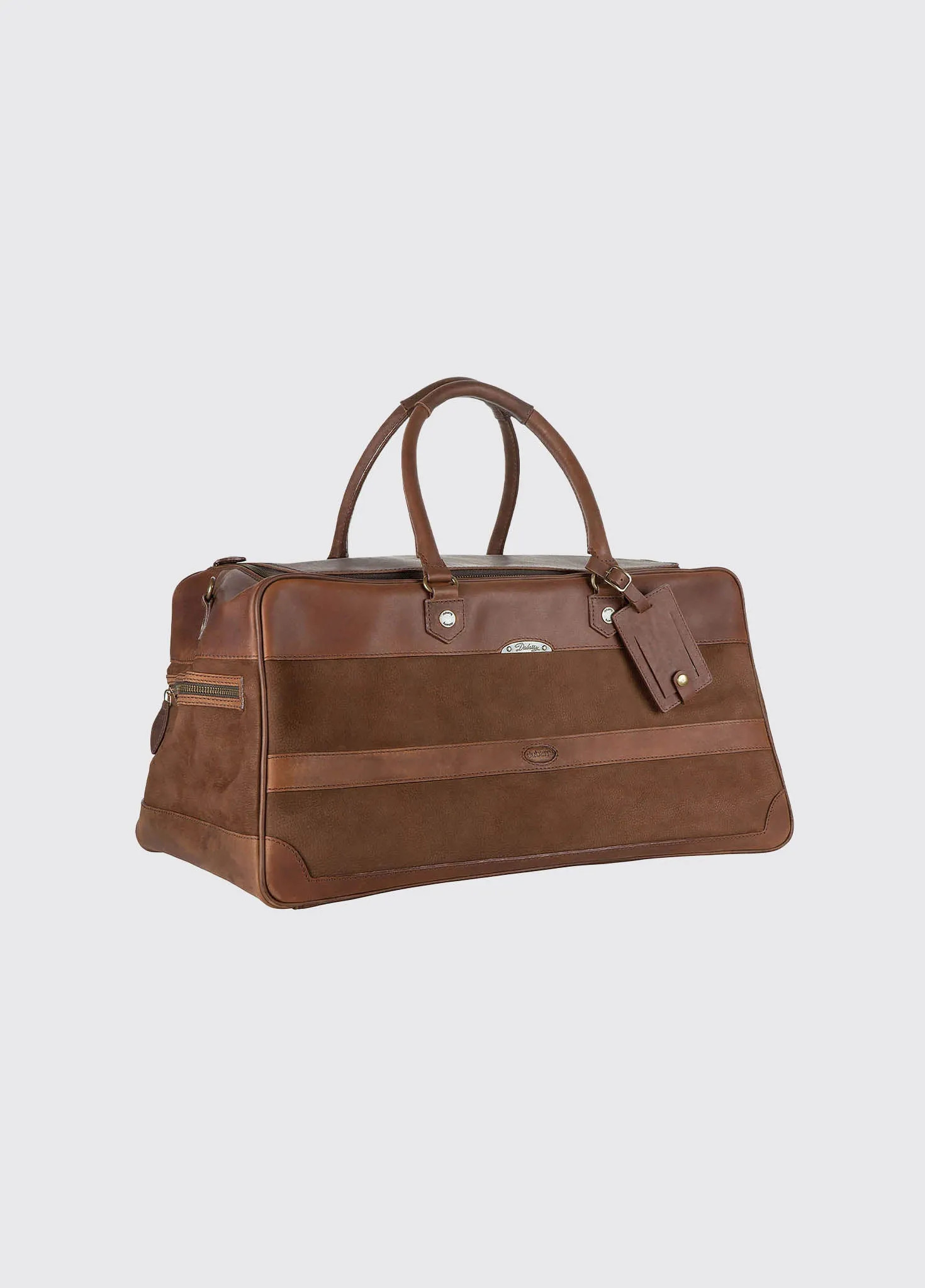 Durrow Leather Weekend Bag - Walnut