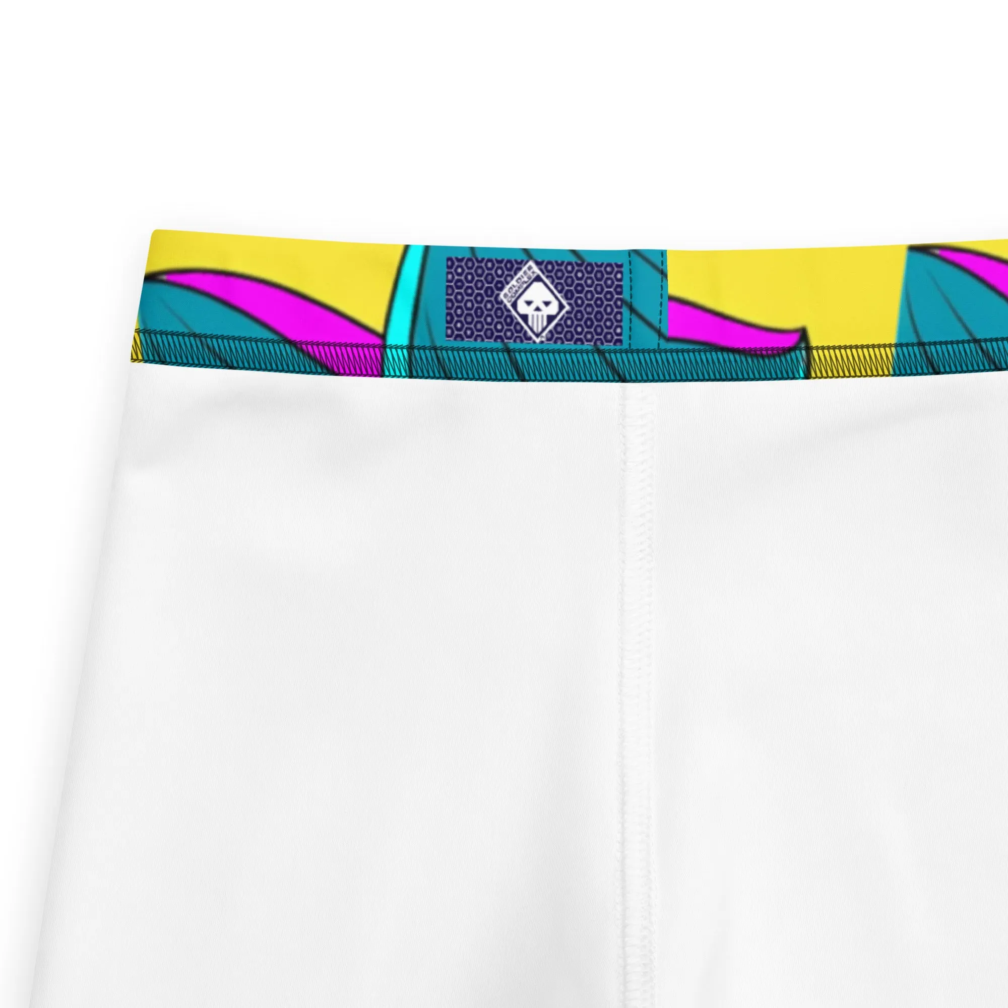 Elevate Your Boy's Active Style with Pop Art Inspired Yoga Pants 001