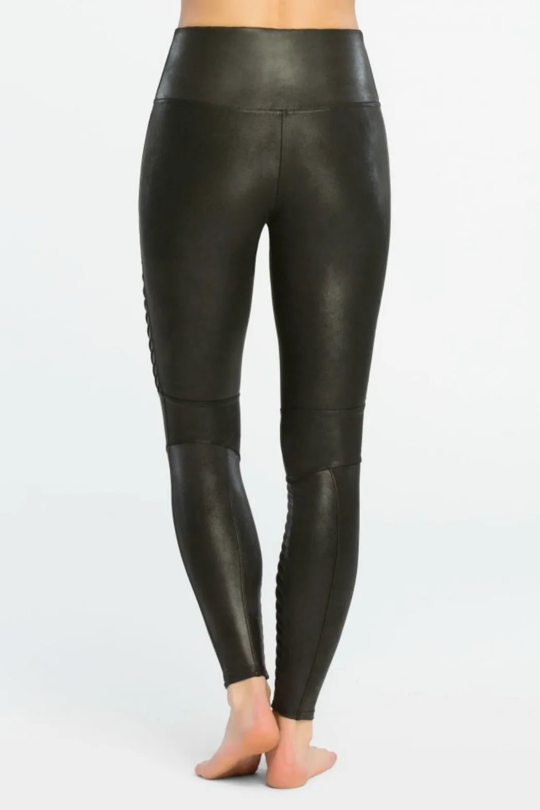 Faux Leather Moto Legging