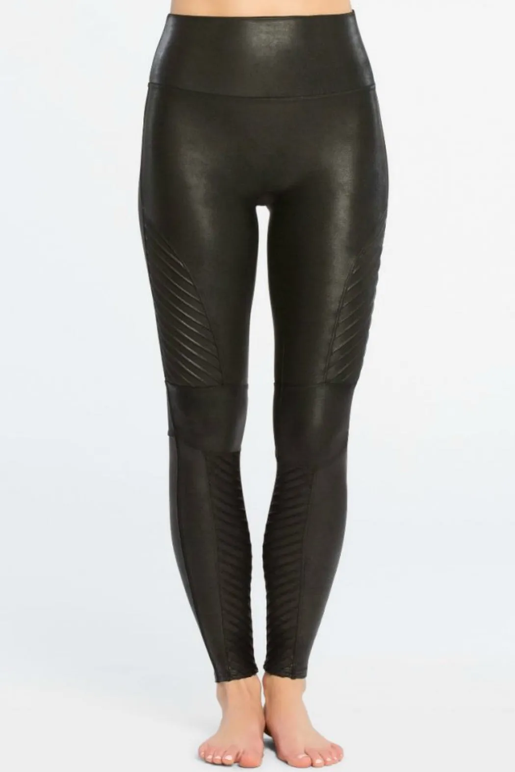 Faux Leather Moto Legging