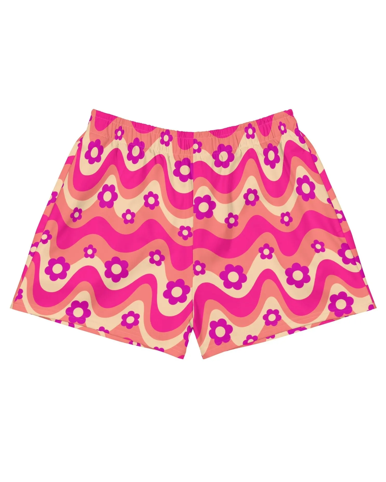 Flower Power Pink Shorts