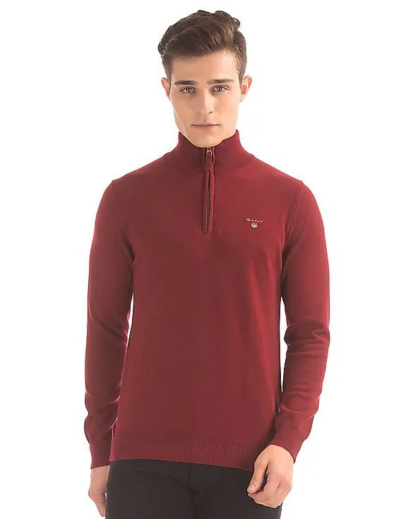 Gant Half Zip Lambswool Sweater