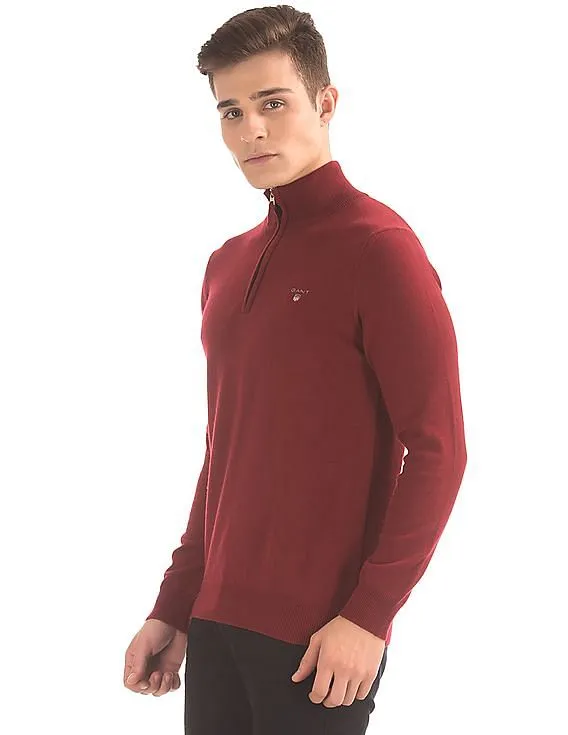 Gant Half Zip Lambswool Sweater