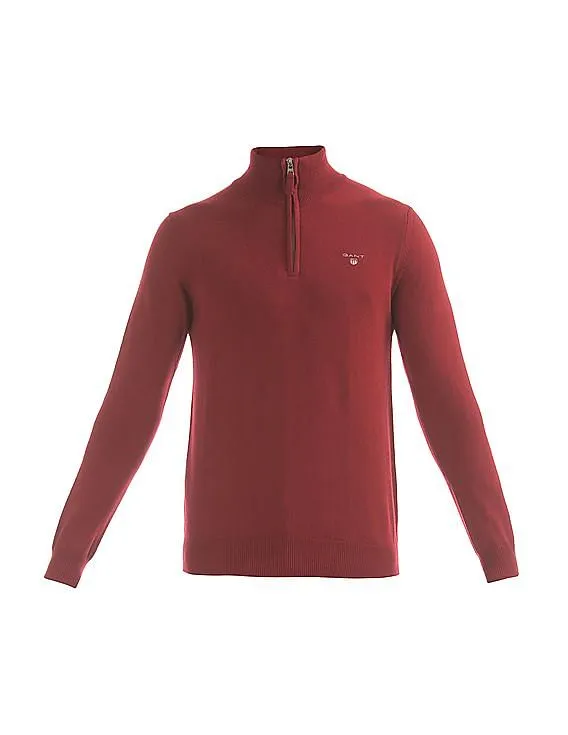 Gant Half Zip Lambswool Sweater