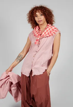 Geraniund Blouse in Lotus Pink