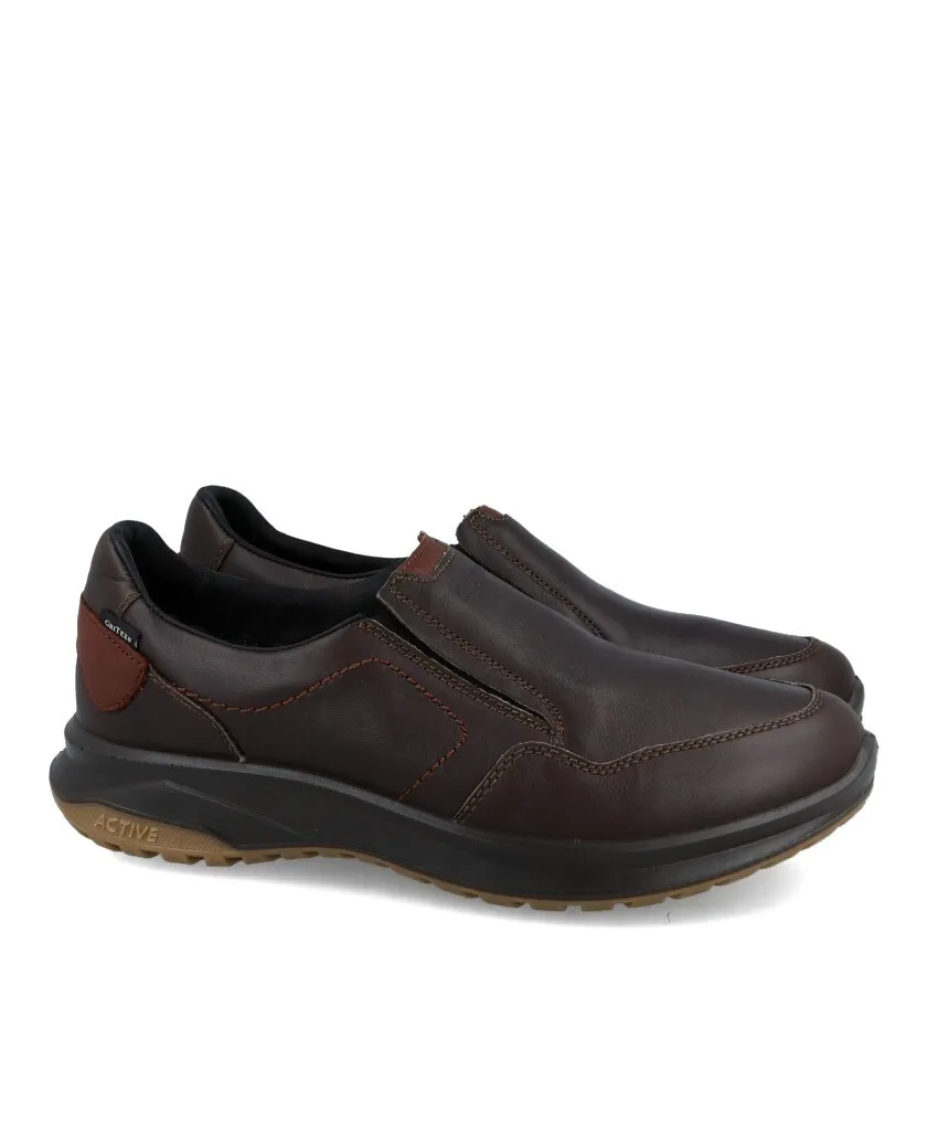 Grisport 44107 Brown men's sports moccasins