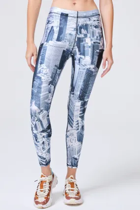 Hi-Shine Leggings in Above NYC