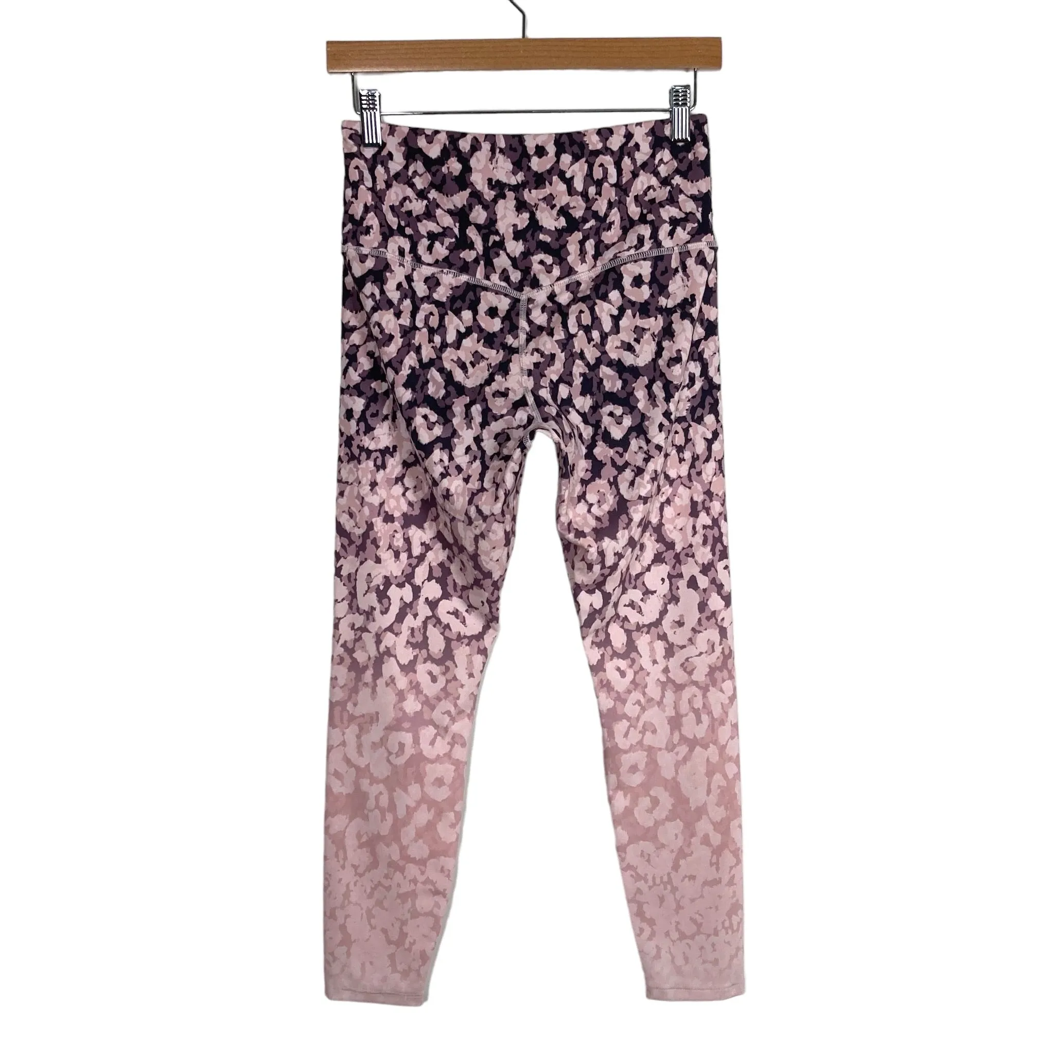 H&M Pink Ombre Animal Print Leggings- Size S (Inseam 23”)