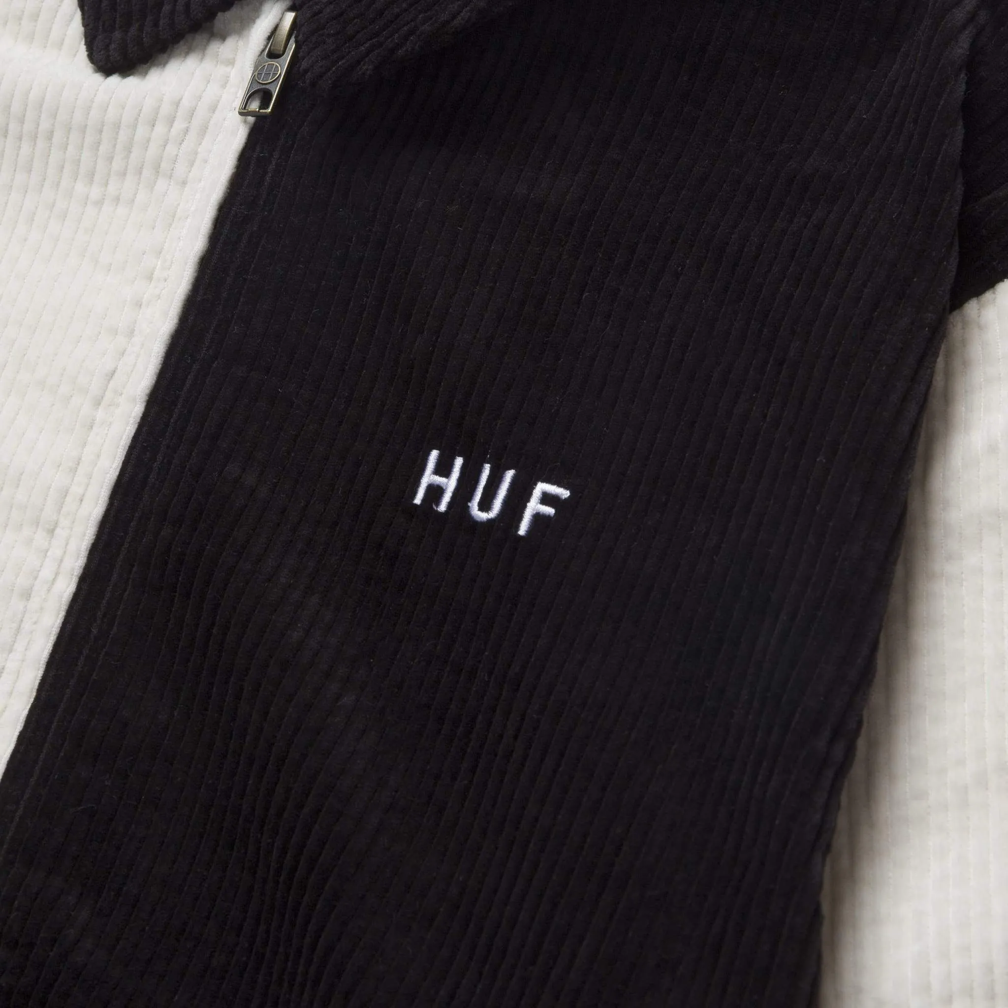 HUF VANDENBERG CORDUROY JACKET // BLACK