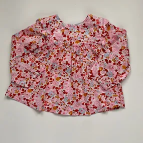 Jacadi Pink Besty Liberty Print Blouse: 24 Months