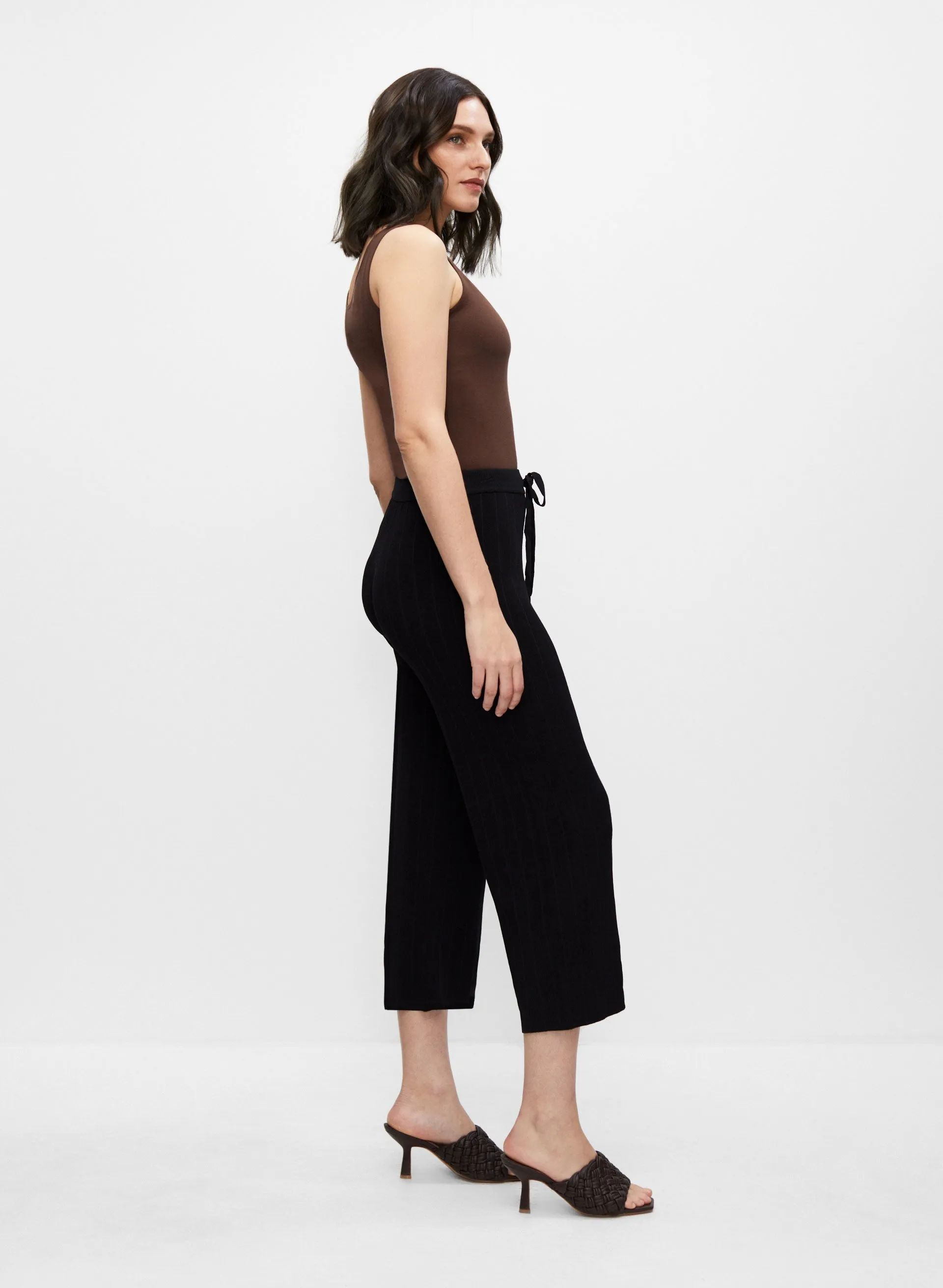 Joseph Ribkoff - Pull-On Wide Leg Capris