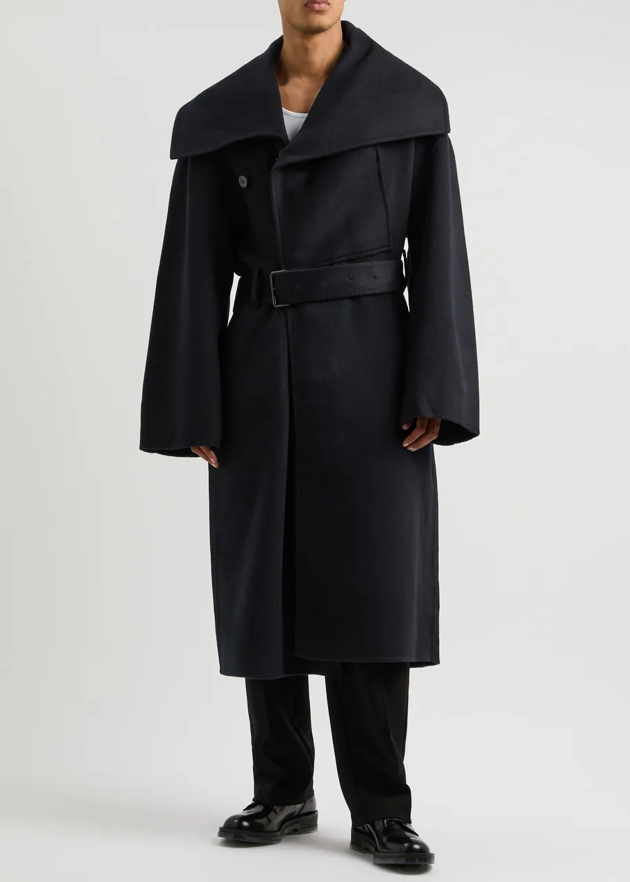 JW ANDERSON Belted wool coat  
                         
                     
                