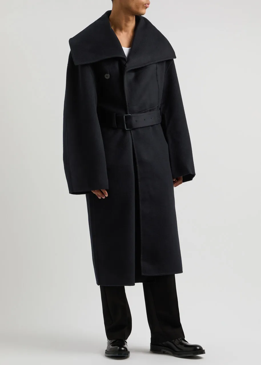 JW ANDERSON Belted wool coat  
                         
                     
                