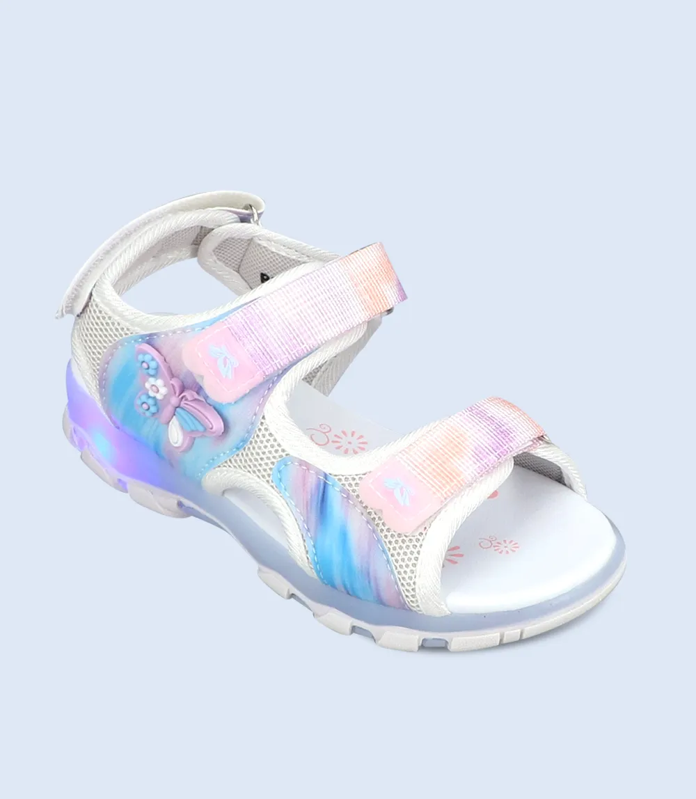 KG0116-WHITE-Girls Sandal