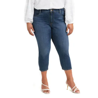 Levi's Shaping Mid Rise Plus Capris