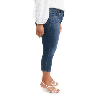 Levi's Shaping Mid Rise Plus Capris