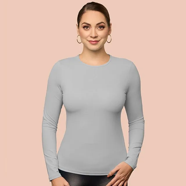 Long Sleeve Crew Neck Layering Top