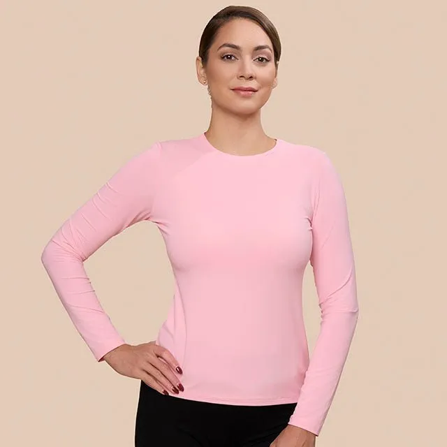 Long Sleeve Crew Neck Layering Top