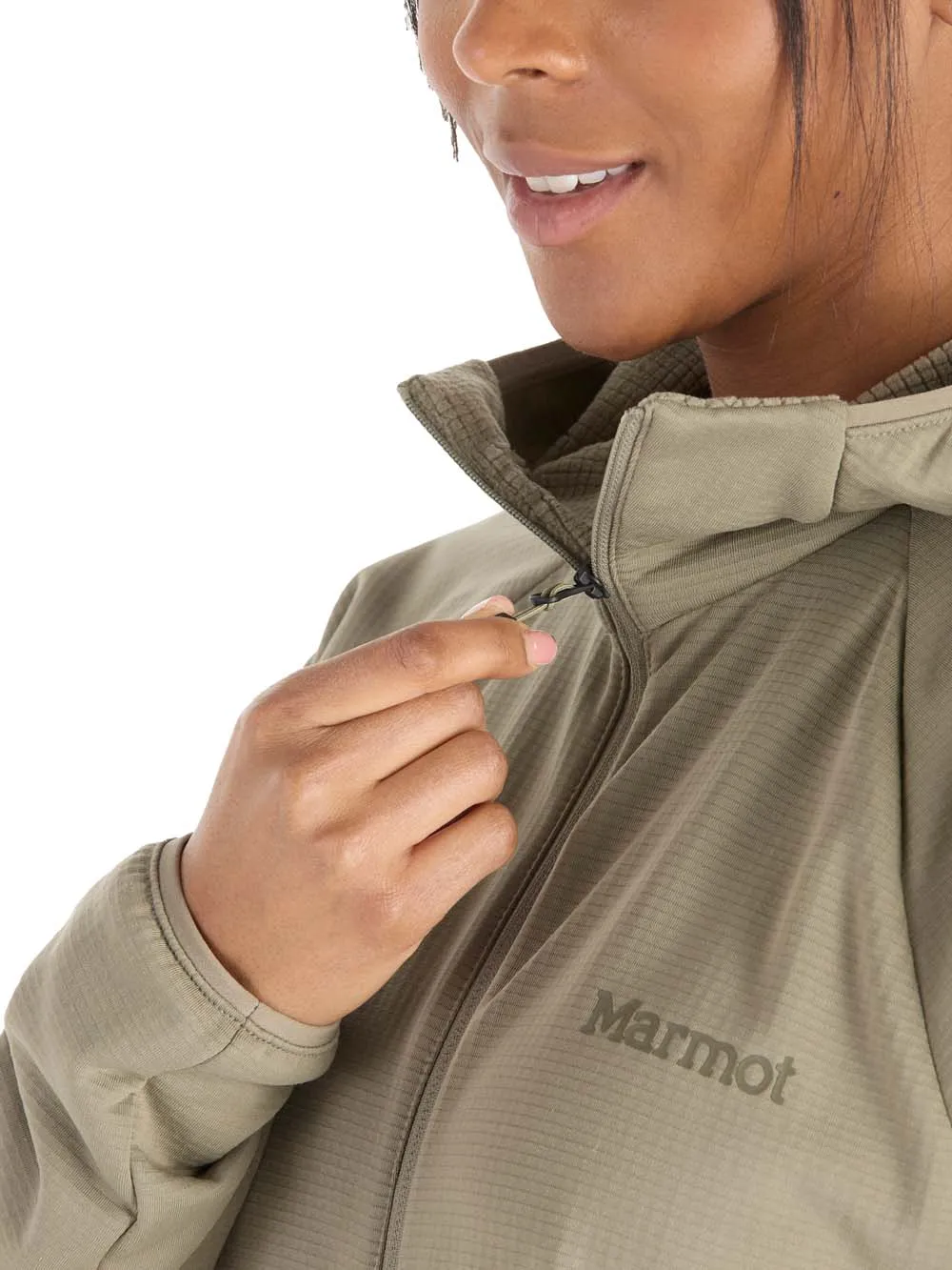 Marmot Women's  Lectone Fleece Hoody Grey | Buy Marmot Women's  Lectone Fleece Hoody Grey here | Outnorth